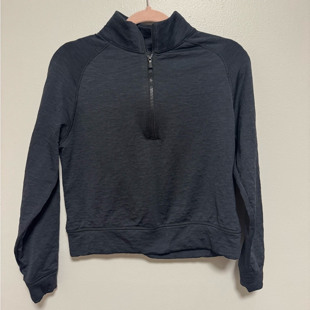 Peter Miller Black Quarter Zip Sweatshirt